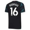 Camiseta de fútbol Manchester City Rodrigo 16 Tercera Equipación 23-24 - Hombre